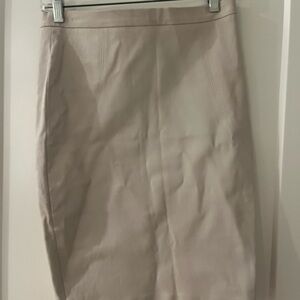 Haute Hippie Beige Pencil Skirt